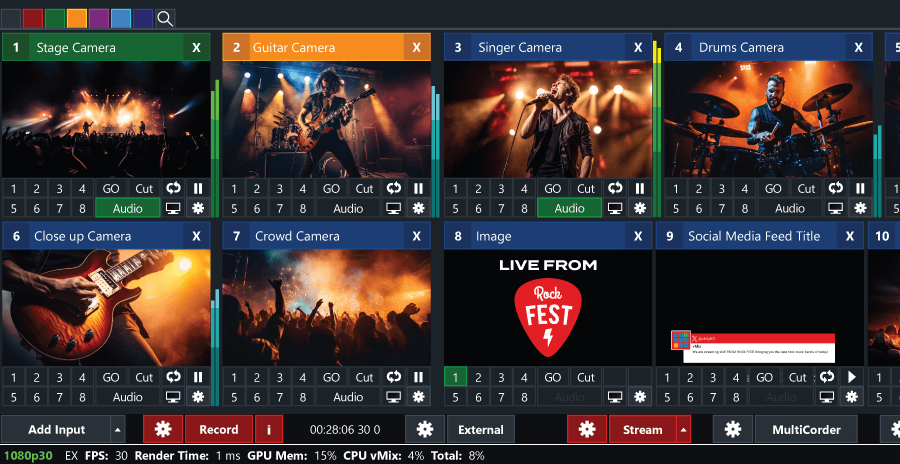 多輸入來源支援
