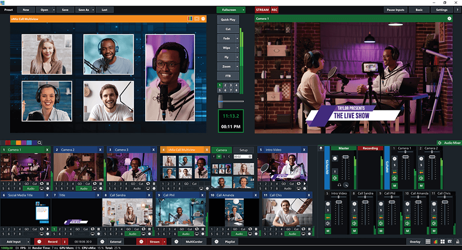 vMix Call